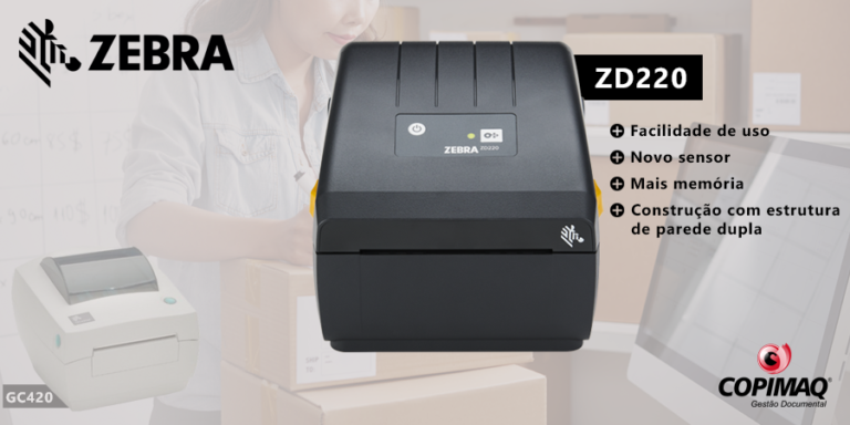 Impressora Térmica Zd220 A Evolução Da Gc420 1710